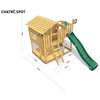 Dětský domeček Monkey´s Home Chatrč pirát Spot-2.jpg