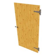 Jednokřídlé dveře navíc - záměna za plné panely Herold