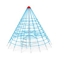 Lanová pyramida s nosným sloupem z nerezu-Maxi